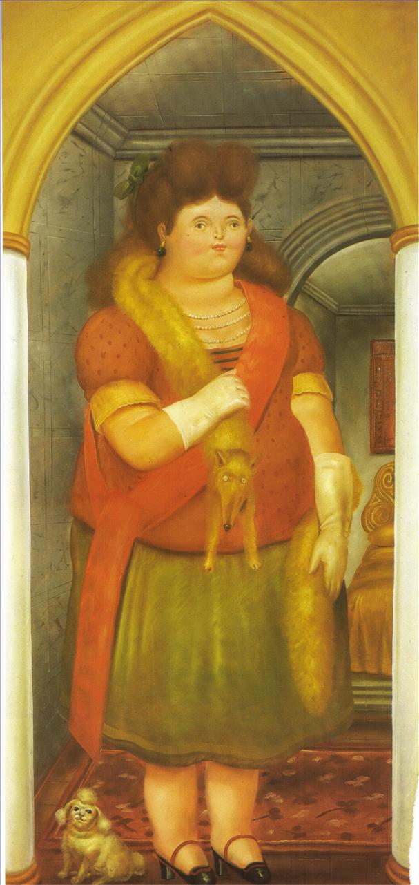 The Palace Fernando Botero Oil Paintings